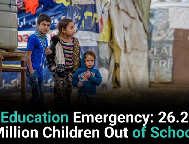 Education Emergency: 26.2 Million Children Out Of School 